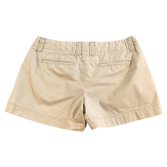 GAP Factory Favorite Chino Shorts Light Tan Khaki Size 12 Style 555022 3.5” - Picture 10 of 10
